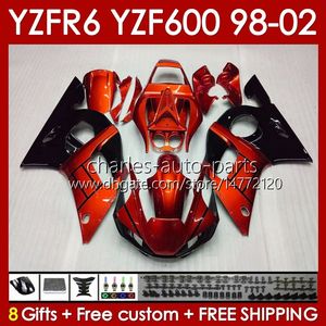 ヤマハYZF R6 R 6 YZF600 600CC YZFR6 98 99 00 2001 2002 2002 BODY 145NO.190 YZF 600 CC YZF-600 98-02 COWLING YZF-R6 1998 1998 1999 2000 01 02 OEM FAIRLING GLOSSE