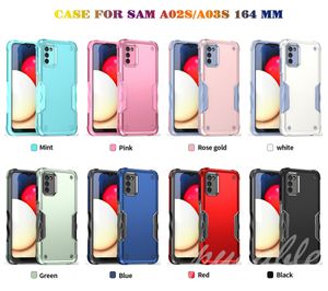Samsung A03S Shockproof TPU PC telefoonhoesjes voor Samsung Galaxy M51 M32 G M22 M12 M30S A32 G A13 A03 Core A33 A53 A73 A73 A22 A12 A12 A02S A21S S22 Ultra Hybrid Back Cover Cover Cover