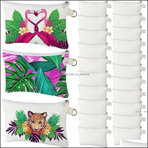 Party Favor Event Supplies Festive Home Garden Ups Cosmetic Bags Purpose Sublimation Blanks DIY Heat Transf DH2A1