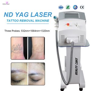 Tattoo removal q switch nd yag laser Professional laser equipment with 5000000 Shoots salon equipment for spa