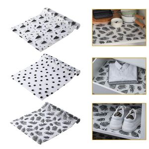 Dywany kreatywne szuflady organizator szelfowy Papier papierowy wodoodporny podkład lodówki na stołowym olejem stikersów kuchennych