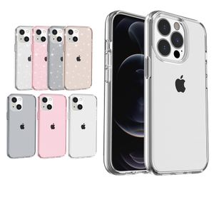 Luxuriöse Terminator Glitzer stoßfeste, klare, starke Handyhüllen für iPhone 15 14 13 12 11 Pro Max XR XS 8 7 6 Plus