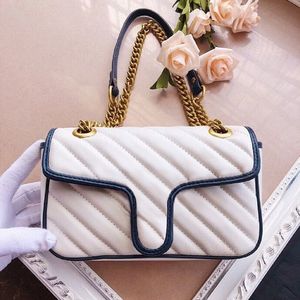 Lyxig designer handväska gccis marmont handväska läder damer axelväska budbärare väska mode koppling messenger 01