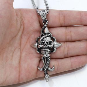 Designer Jewelry Vintage Double Crosses Pendant necklace Micro inlays diamonds cross Men Women S925 Silver Chain High quality Necklaces