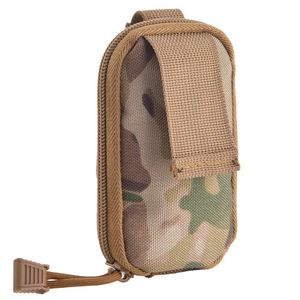 Zaini tattici Borse multifunzione Camouflage Mini Tactical Molle EDC Compact Pocket Organizer Pouch