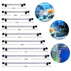 rium Light Fish Tank Lampada sommergibile Piante subacquee impermeabili LED s ing 18112cm Spina UE Y200917