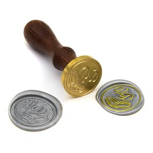 Anpassad bröllop personaliserad inbjudan Ancient Retro Stamp Wax SEAL Custom Design 220627