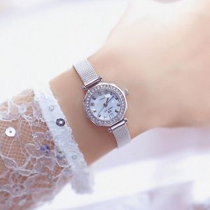 Armbandsur Silver Diamond Watch Women Casual Watches 2022 Luxury Elegant Waterproof Quartz Woman 2022Wristwatches ArmswatchesWristwatches