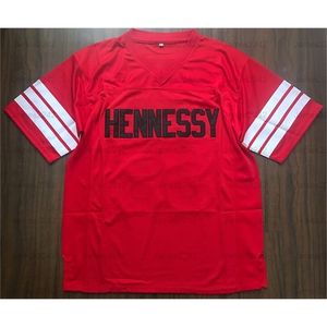 Nikivip Prodigy #95 Hennessy Queens Köprüsü Film Futbol Jersey Kırmızı Tüm Dikişli Kırmızı S-3XL Yüksek Kaliteli Vintage