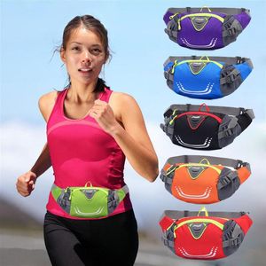 Wholesale anti theft phone holder resale online - Outdoor Bags Men Women Running Bag Fanny Waist Pack Sport Accessories Pouch Camping Cycling Jogging Fitness Gym Phone Holder Anti theft