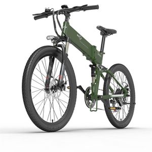 EU Stock Bezior-X500Pro Foldbar Electric Bicycle Portable Mountain Bike 48V10.4AH 500W 26-tums 30 km Mileage334W