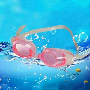 Professionell Vattentät Swim Eyewear Justerbara Glasögon Simigglas Anti-UV Anti-Fog Unisex Swimming Goggle G220422