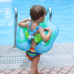 Pool & Accessories Baby Swimming Ring Inflatable Infant Floating Kids Float Swim Circle Bath Toy