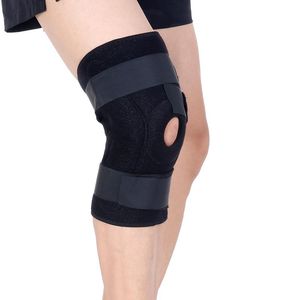 Elbow & Knee Pads Adjustable Elastic Sports Rehabilitation Guard Neoprene Dynamic Metal Hinges Patella Support Brace Wraps #ST8820