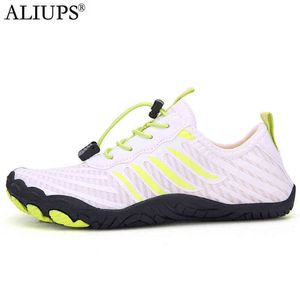 ALIUPS Water Shoes for Women Men Barefoot Beach Shoes Upstream Breathable Sport Shoe Quick Dry River Sea Aqua Sneakers Y220518