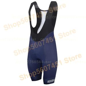 Odzież motocyklowa Roubaix Cycling BIB Shorts Blue and Black Cycle dolne 2022 Technologia oddychająca bez poślizgu Krótkie podkładki żelowe 9D