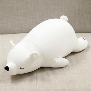 30cm Polar Bear Plush Toy Stuffed Animal White Bear Plush Foam Partical Doll for Kids & Girls Soft Toys with Bamboo charcoal2139