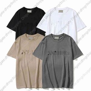 Ess T Shirts Womens Designermens entials t Designers Men Letter Polos Embroidery Tshirts Clothing Short Angels Sleeved Tshirt Large Size