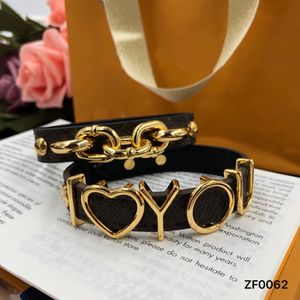 Mode Guld Kärlek Hjärta Berlock Armband Kvinnor Män Älskare Läder Lucky Flätade Justerbara Par Armband Smycken Med Box