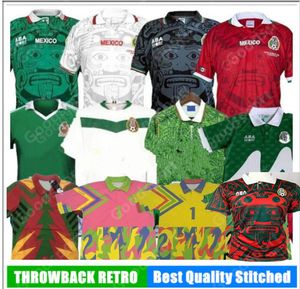 Retro 70 MEXICO BLANCO Fußballtrikot 86 94 98 2006 HERNANDEZ H.SANCHEZ Fußballtrikot LUIS GARCIA CAMPOS altes Trikot MARQUEZ 2006 1997 2010 1999 Kindertrikots