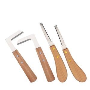 Andra husdjurstillbehör 1st Farm Cattle Horse Hoof Knife Shears vänster Högerhänta Double Edge Veterinary Sheep Goat Pig Castration Animal Foot Beskärningsverktyg 20220614 D3