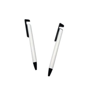 Boş beyaz süblimasyon kalemleri ısı transfer kalemi süblimlenmiş ceket alüminyum tüp gövdesi tam baskı tükenme kalemi diy ofis okul kırtasiye çalışması