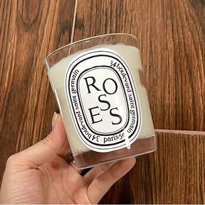 Fragrance Family Incense Scented Candle perfumed candles 190g basies rose santal imited edition 1v1charming smell long fragrances after lighting