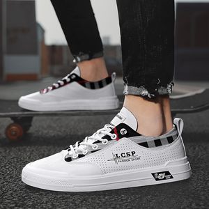 Männer Schuhe Neue Alle-spiel Lace Up Beiläufige Laufende Schuhe Student Weiße Schuhe Koreanische Männer Turnschuhe Low Top zapatos De Hombre