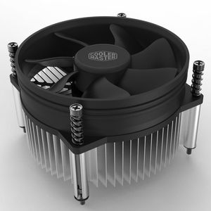 Fãs Coolings Cooler Master I30 I50 Mini Radiator de CPU 95mm Fan silencioso para Intel LGA 775 1150 1151 1155 1200 AIO e M-ATX Coolingfans