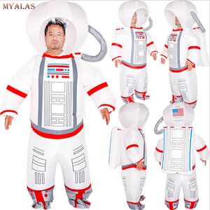 Mascote boneca traje astronauta traje inflável adulto espaçoso espaceman spaceman homens purim halloween fantasia vestido festa de Natal traje para homens