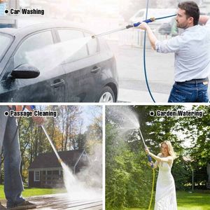 Vattenpumpar Högtryck Watergun Metal Highpower Car Washer Spray Cars Tvättverktyg Garden Jet Washer