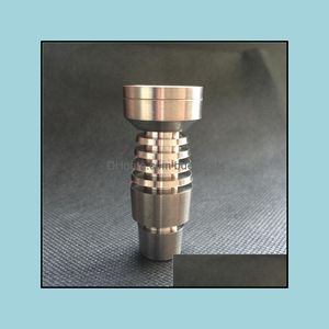 Andra handverktyg Home Garden T-003 Domeless Titanium Nail för både 14,5 mm och 18,8 mm rökningsvattenrör Glass Bong Drop Delivery 2021 YJT