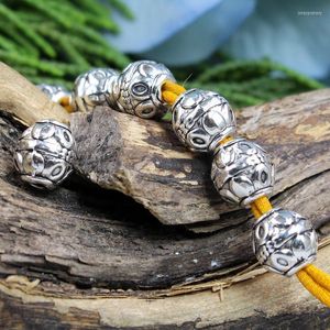 Beaded Strands 12pcs Fashion And Tibetan Silver Beads 7mml Lotus DIY Alloy Jewelry Accessories Wholesale Inte22