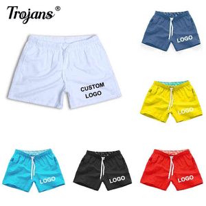 Custom Your Swimsuit High Quality Cofortable Swimwear Men Quick-Drying Breathable Swimming Suit Male Beach Shorts Summer Y220420
