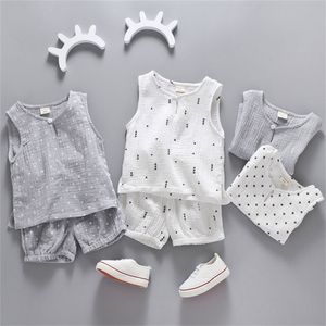 1 5 anni Abbigliamento per neonati Abbigliamento estivo per bambini Moda casual Set per bambini 220620