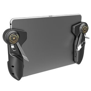 ゲームコントローラJoysticks Pubg Controller iPad Shooterジョイスティック人間工学のゲームパッド6本の指コンソールのハンドル