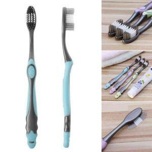 Toothbrush 1pc Super Hard Bristles Soft Travel Tooth Brush for Adult Remove Smoke Blots Coffee Stains Whitening Toothbrush 0511