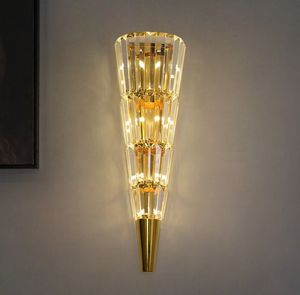 Nordic Crystal Lampa Lampa Lampa Lampa powierzchniowa Surowa Sypialnia Światła Łazienka 110-220V G 4 Dekoracja domu