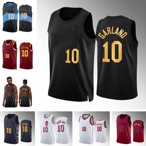 Jersey de basquete Darius Garland 2022-23 Nova temporada de camisas da cidade de jovens homens em estoque