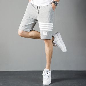 Brand Summer Men s Casual Sweatpants Solid Shorts High Street Trousers Joggers Oversize Quality Cotton Beach Pants 4XL 220621