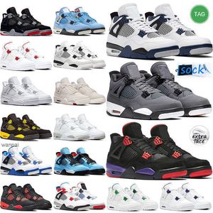 4s TV 3s Männer Frauen Basketballl Schuhe Midnight Navy Cool Gry Tier Instinkt Weißer Zement Oreo Neues Feuer Rot Donner Schwarze Katzen Kumquat Dak