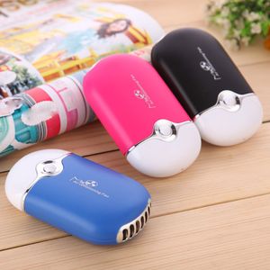 Portable Air Coolers USB Mini Fan Air-Conditioning Blower Quick Dryer For Eyelash Extension and Nail Polish Rechargeable Quick Dry Pocket Cooling Fans