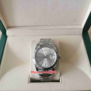 Ren fabrik perfekt mens klocka 41mm 126334 silver urtavla safir glas jubileum rem cal.3235 rörelse mekaniska automatiska klockor mäns man armbandsur