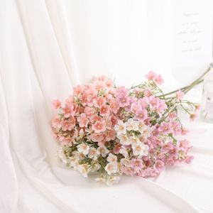 3st Artificial Gypsophila Flower Branch Home Decoration Flore Wedding Decor Silk Flower Wreath Bouquet