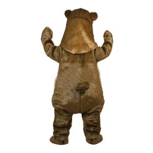 Festival Dres Plush Bear Animal Mascot Kostymer Carnival Hallowen Gåvor Unisex Vuxna Party Games Outfit Holiday Celebration Cartoon Character Outfits