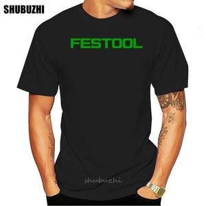 Festool T-shirt män toppar mode korta ärmverktyg t-shirt tees mans