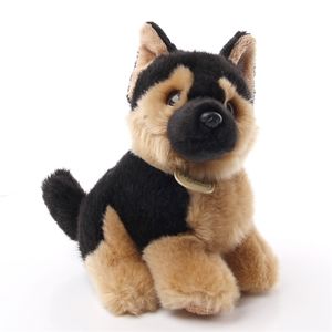 Aurora Toys Hunderasse mit langem, seidigem Fell, langer Plüsch, Deutscher Schäferhund, lustige Puppe, Spielzeug für Kinder, Geburtstag, Weihnachtsgeschenk, LJ201126