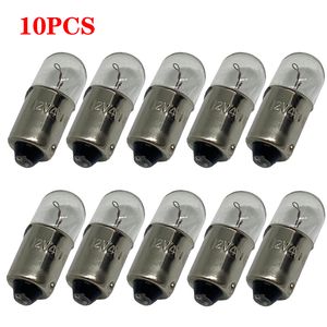 NOVO 10PCS T4W T8.5 BA9S 12V 4W Original Signal Luzes de estacionamento Lâmpadas de folga Bulbos de halogênio de carro