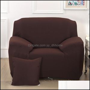 Cadeira ERS Sashes Home Textiles Jardim Solor Solid Sliper Non Slip Elastic Cushion Soft Co dhjn8