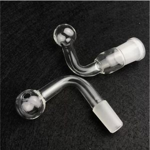 14 mm 18mm de queimador de óleo de vidro feminino de 18 mm Tubos de fumantes com tubos de água de queimadores de pirex grossos e grossos para bongos de equipamento